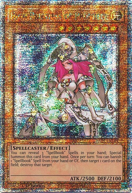 High Priestess of Prophecy - RA04-EN184 - (Quarter Century Secret Rare) - 1st Edition